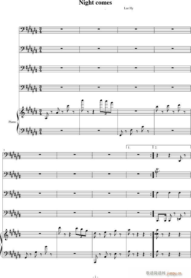 Night comes(����V)1