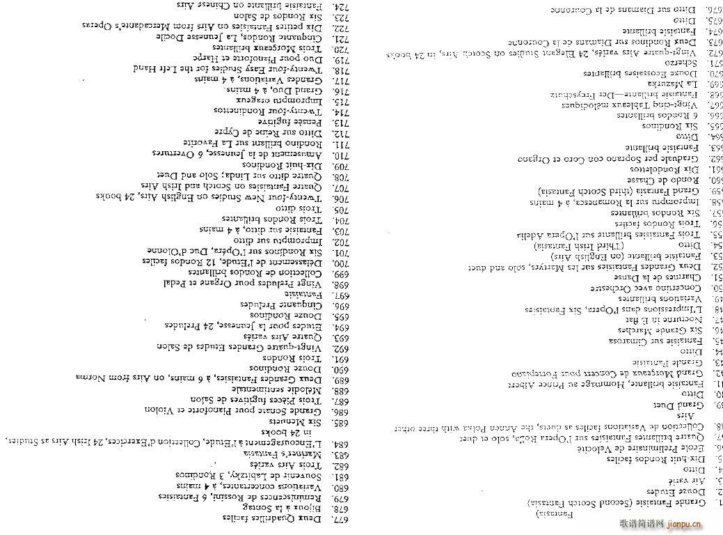 czerny complete list(����V)17