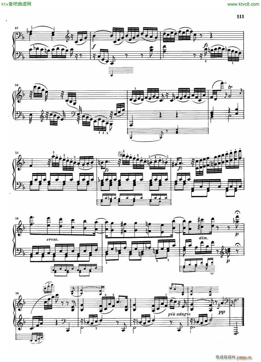 Haydn hob xvi 50sc Sonata60(����V)12