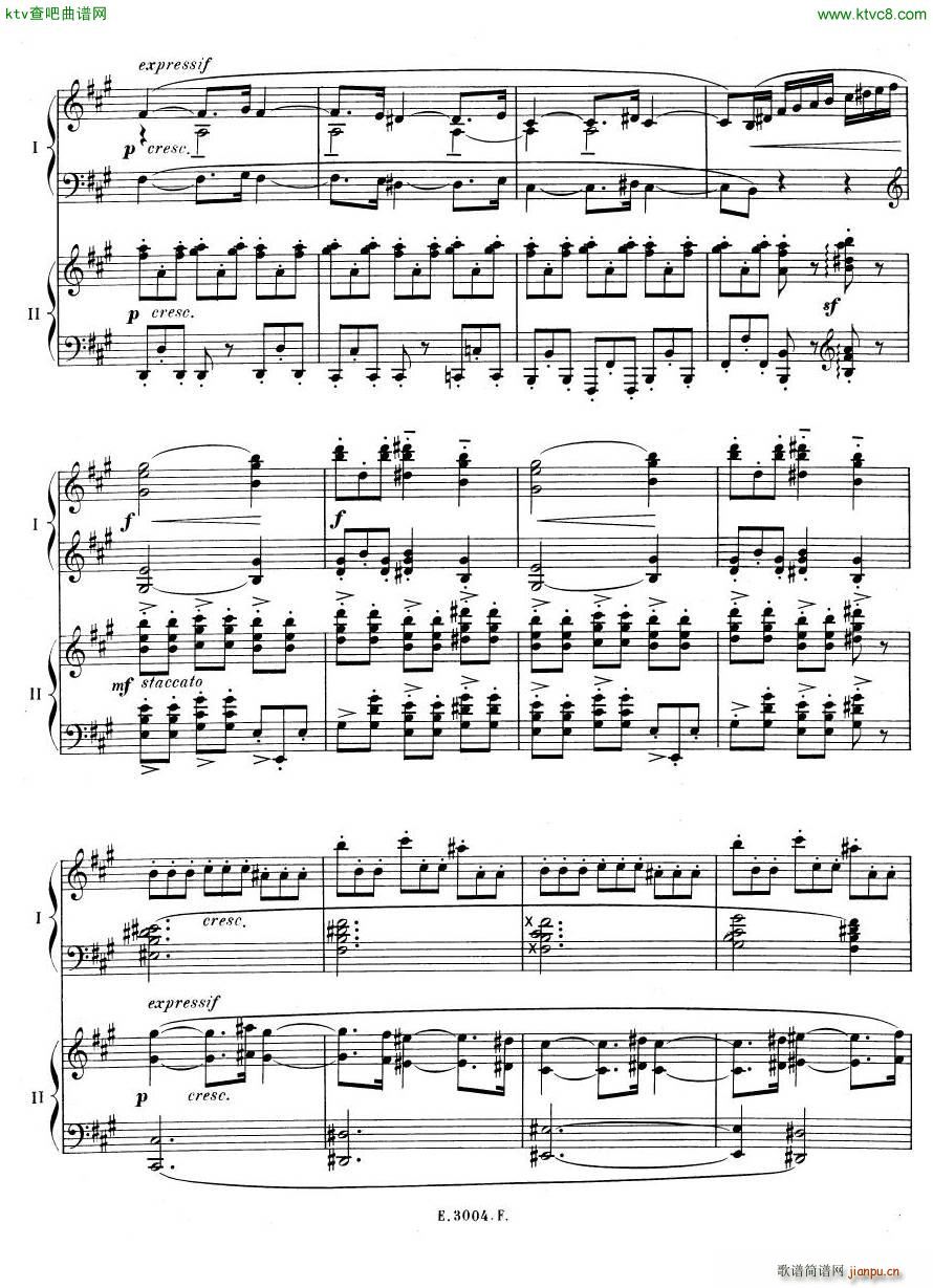 Debussy Ravel 3 Nocturnes 2pno(����V)17