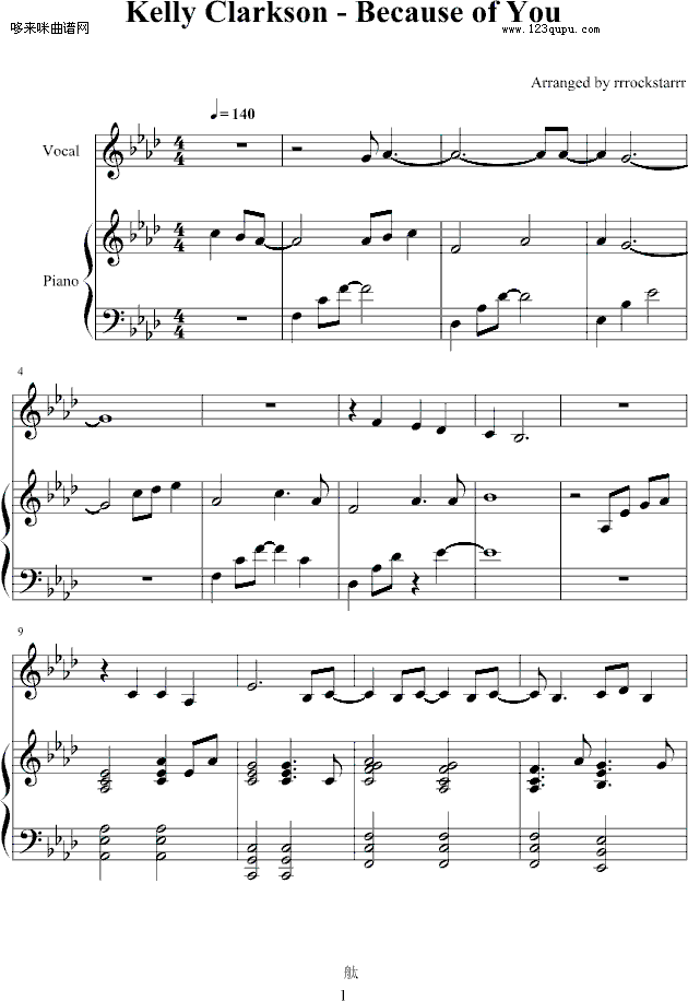 becauseofyou-KellyClarkson(����V)1