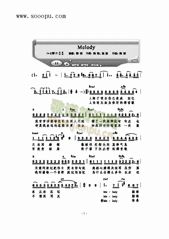 Melody�����(l��i)��(ji��n)�V(������(l�� )�V)1