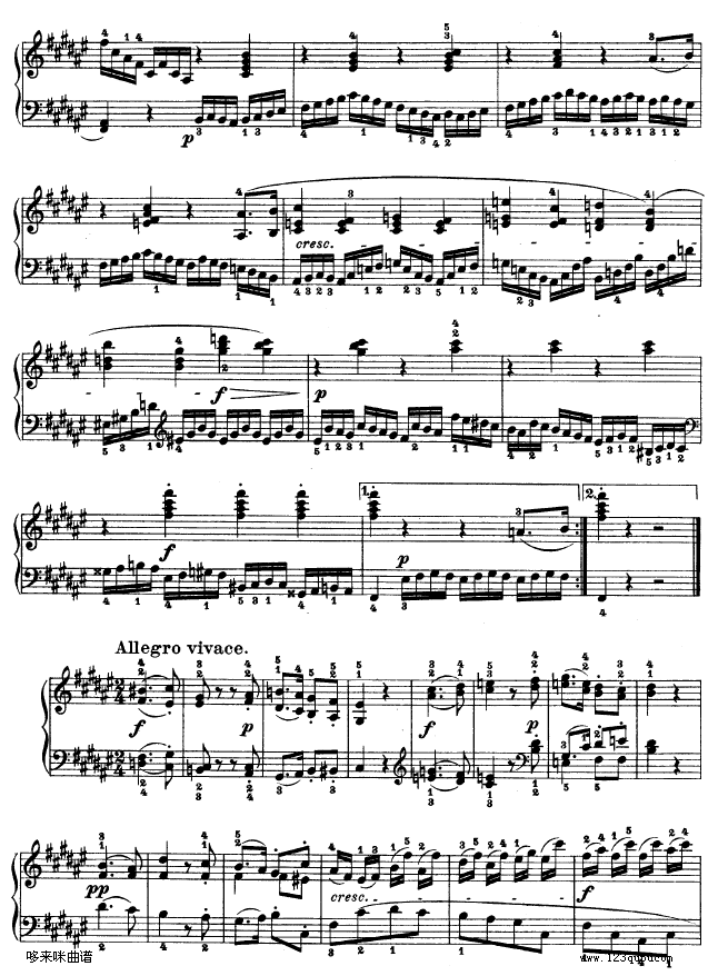 �ڶ�ʮ��������Q��-Op.78-ؐ���(����V)5