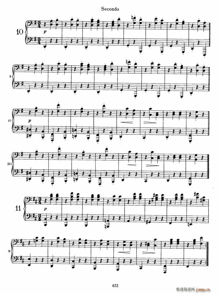 Brahms op 39 Waltzes(����V)14