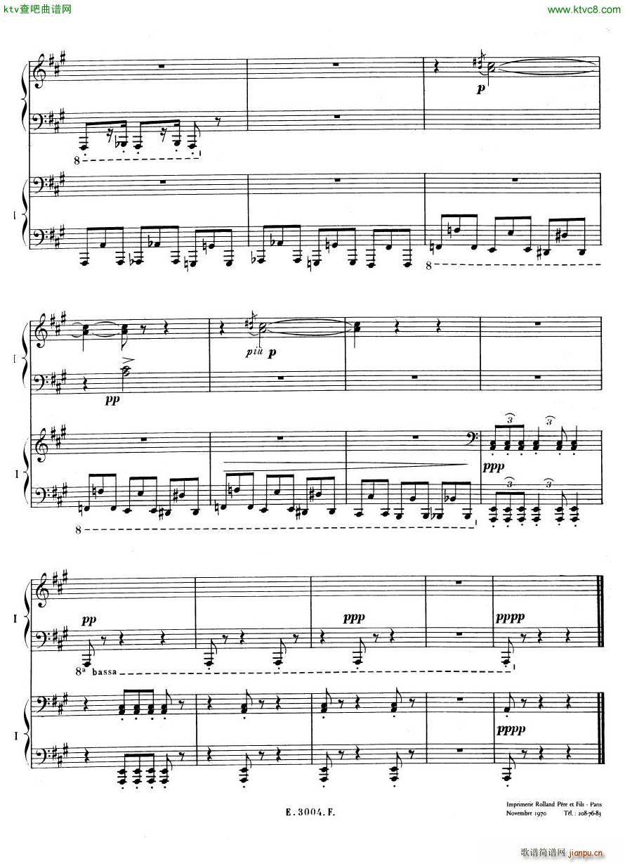 Debussy Ravel 3 Nocturnes 2pno(����V)31