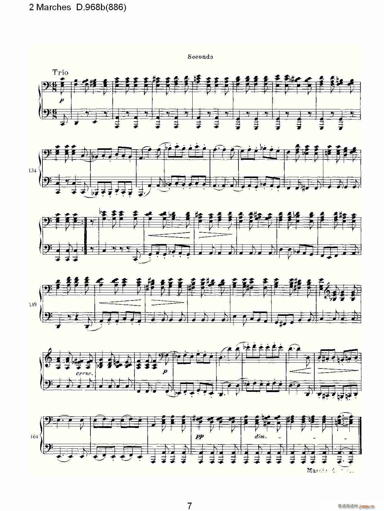 2 Marches D.968b(ʮ�ּ�����)7