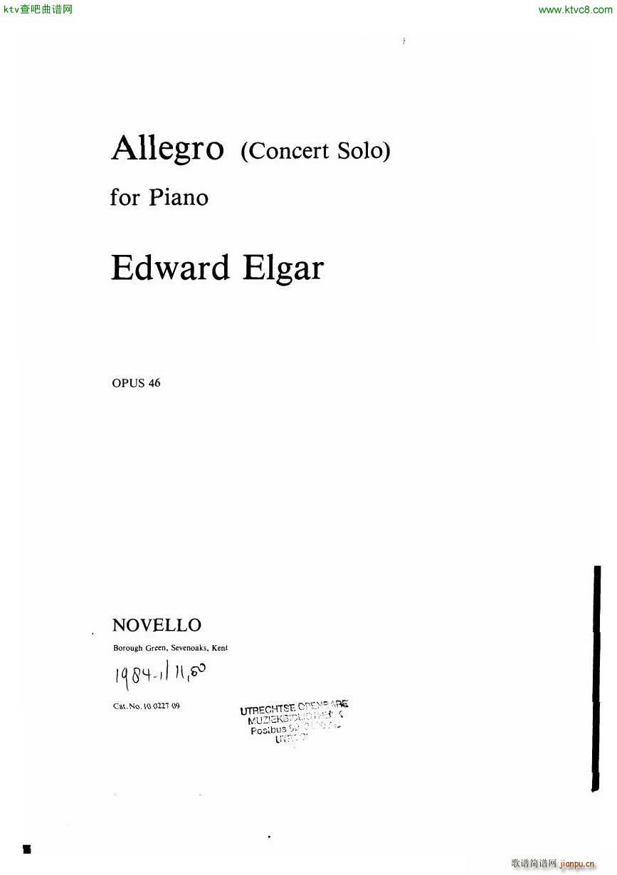Elgar Allegro Concert solo(����V)1