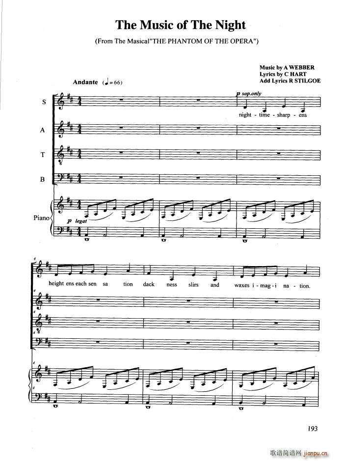 The Music of The Night �ϳ�(�ϳ��V)1