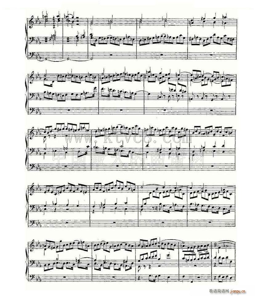 Prelude and Fugue in C Minor BWV 546 ���L(f��ng)���V(ʮ�ּ�����)3