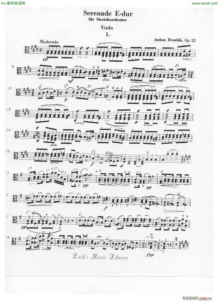 Dvorak Serenade in e Dur O 22 1st Mov(����V)5