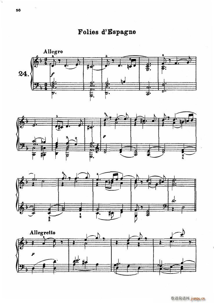 Corelli Album f��r Klavier Reinecke ��(����V)9