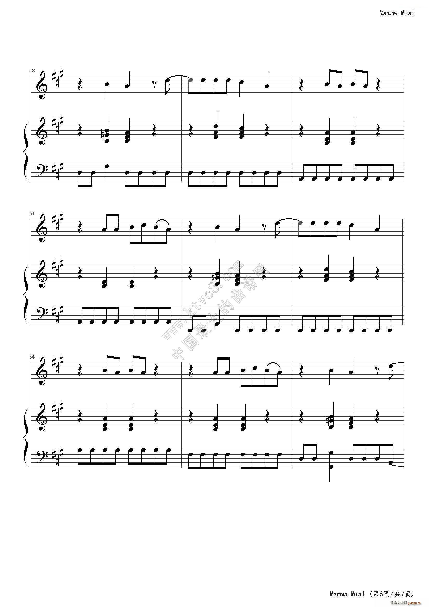 Mamma Mia(����V)7