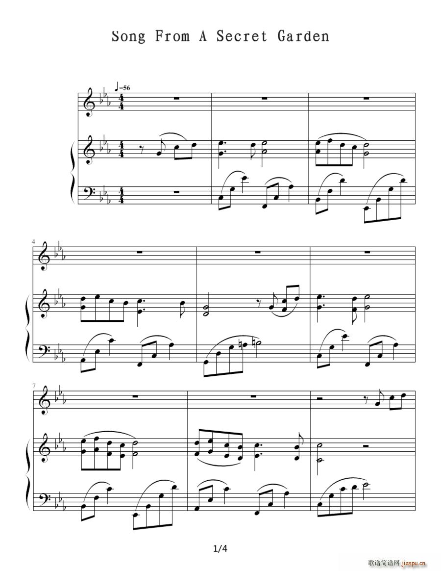 Song From A Secret Garden ��ٰ����V(����V)1