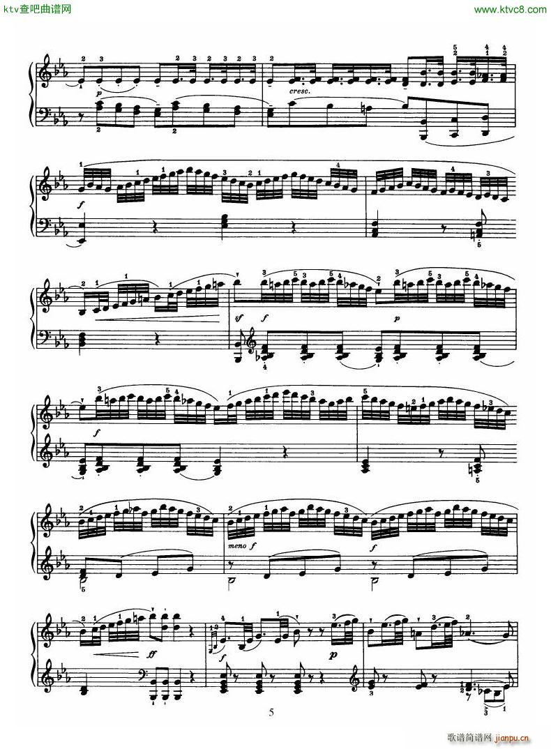 Haydn Piano Sonata No 38 In Eb(����V)5