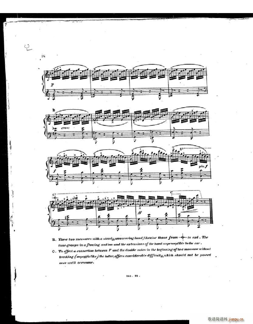 Czerny Etudes de la Velocite(����V)13