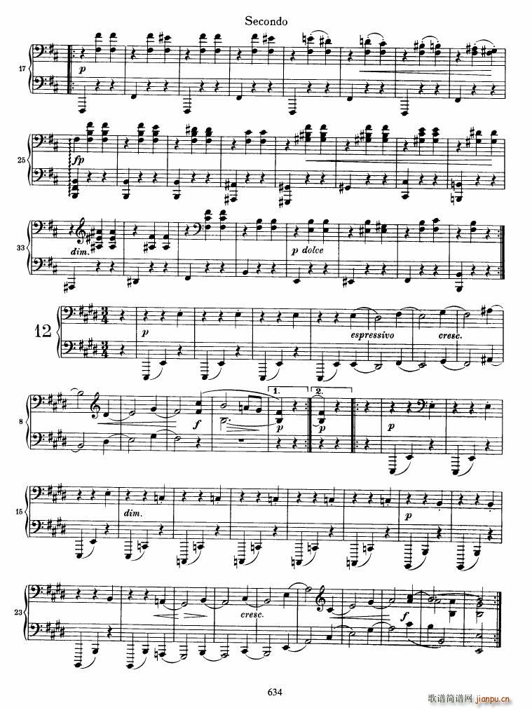 Brahms op 39 Waltzes(����V)16