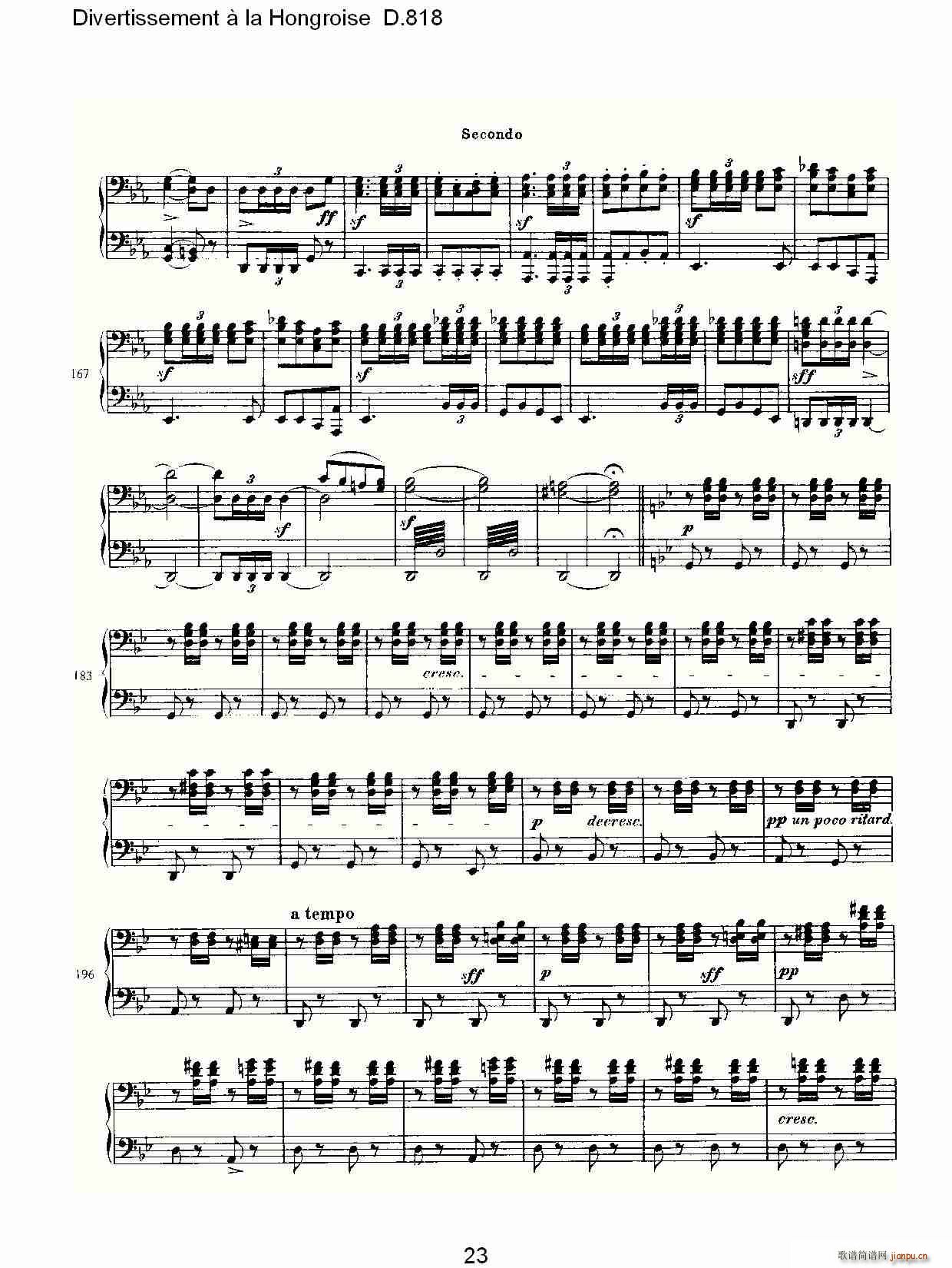 Divertissement �� la Hongroise D.818(ʮ�ּ�����)23