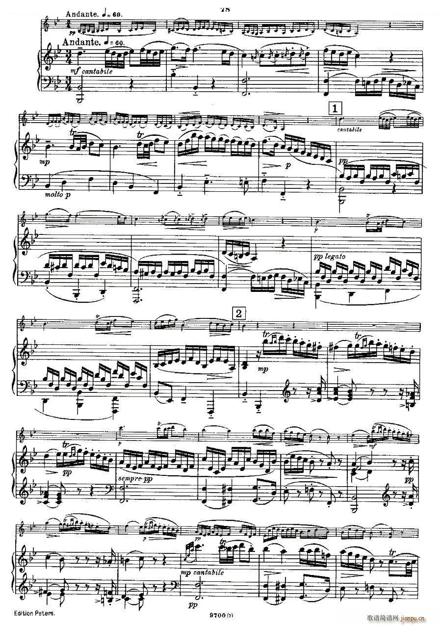 Mozart Violin Sonata No 7 KV 376 ����С�������Q��(С�����V)7