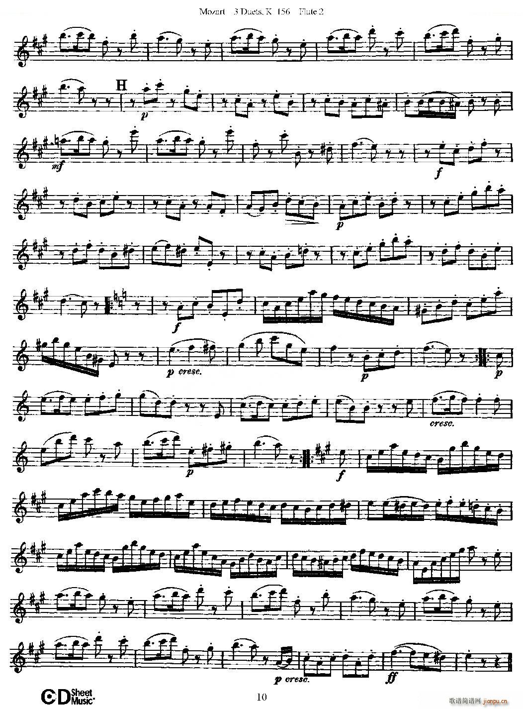 3 Duets K 156 ֮�ڶ��L(ch��ng)�� ���������� K156̖ �~��(�Ѻ��V)10