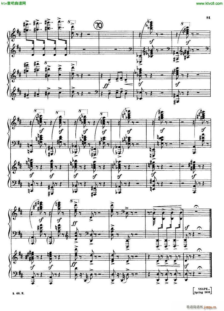 Britten piano concerto op 13 ��(����V)29