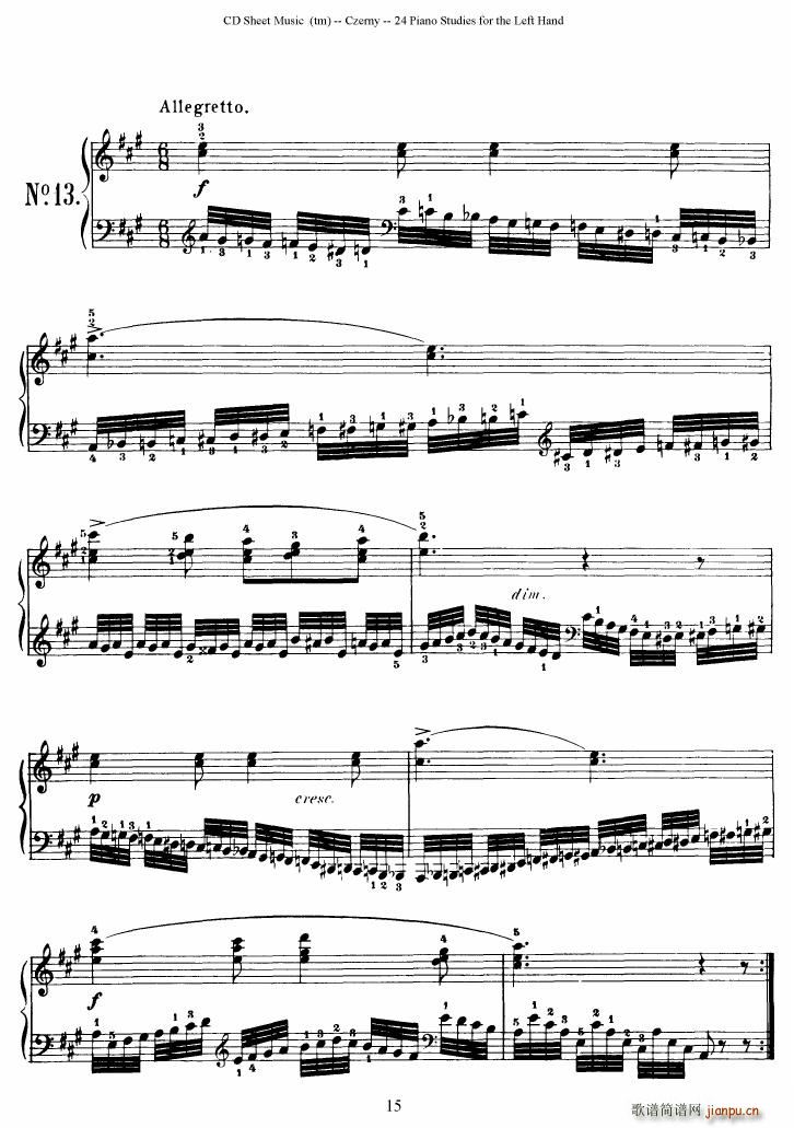 Left Hand Etudes(����V)15