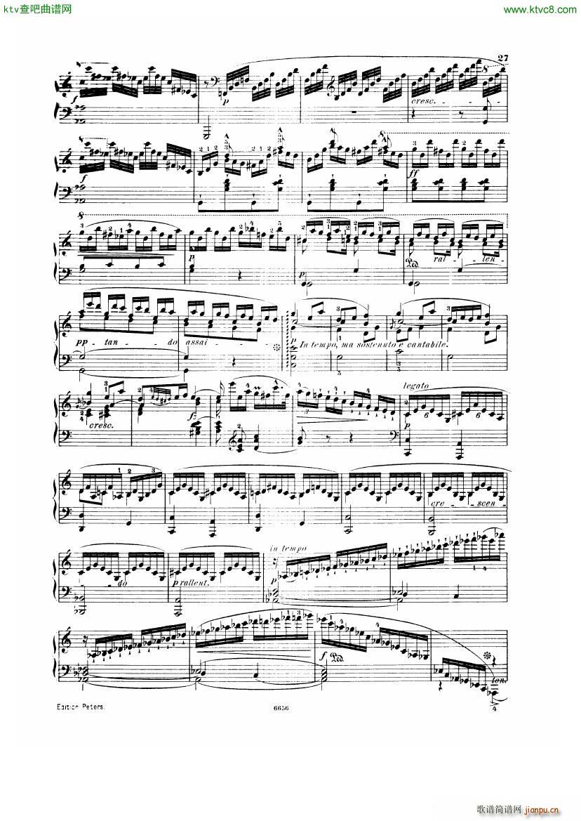 hummel op85 Klavierkonzert Nr1(����V)25