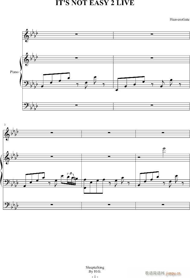 Its not easy to live(����V)1