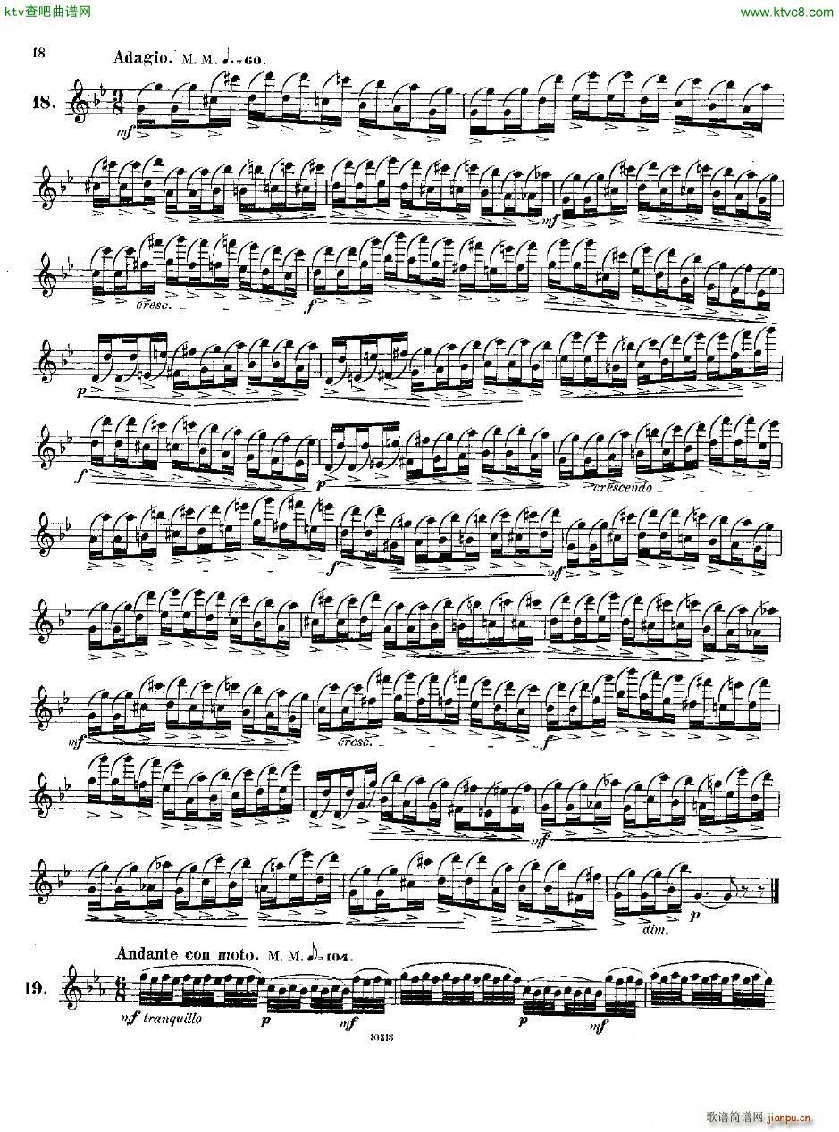 Andersen op 37 Kleine Capricen fl solo(����V)17