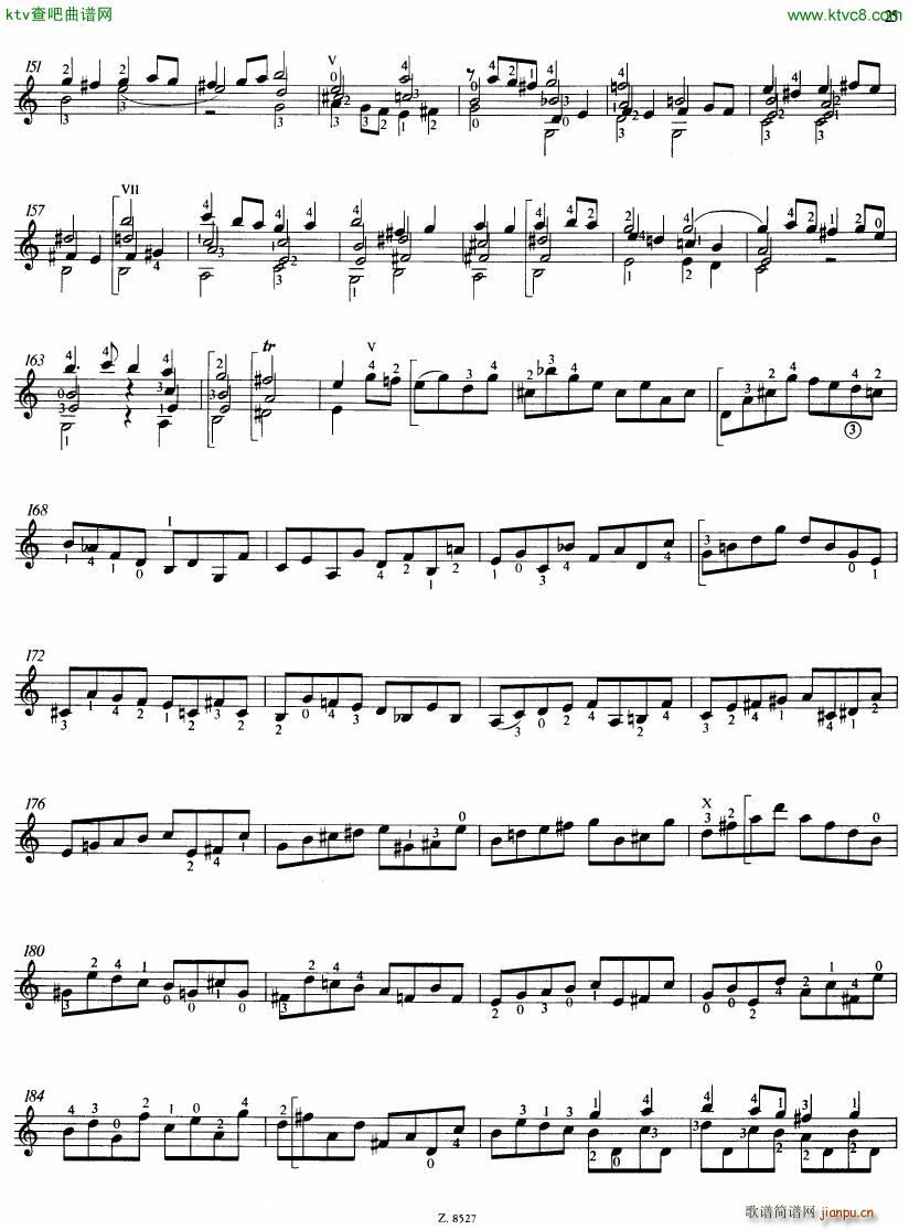 Bach JS BWV 1005 Sonata for Solo Violin in C(����V)27