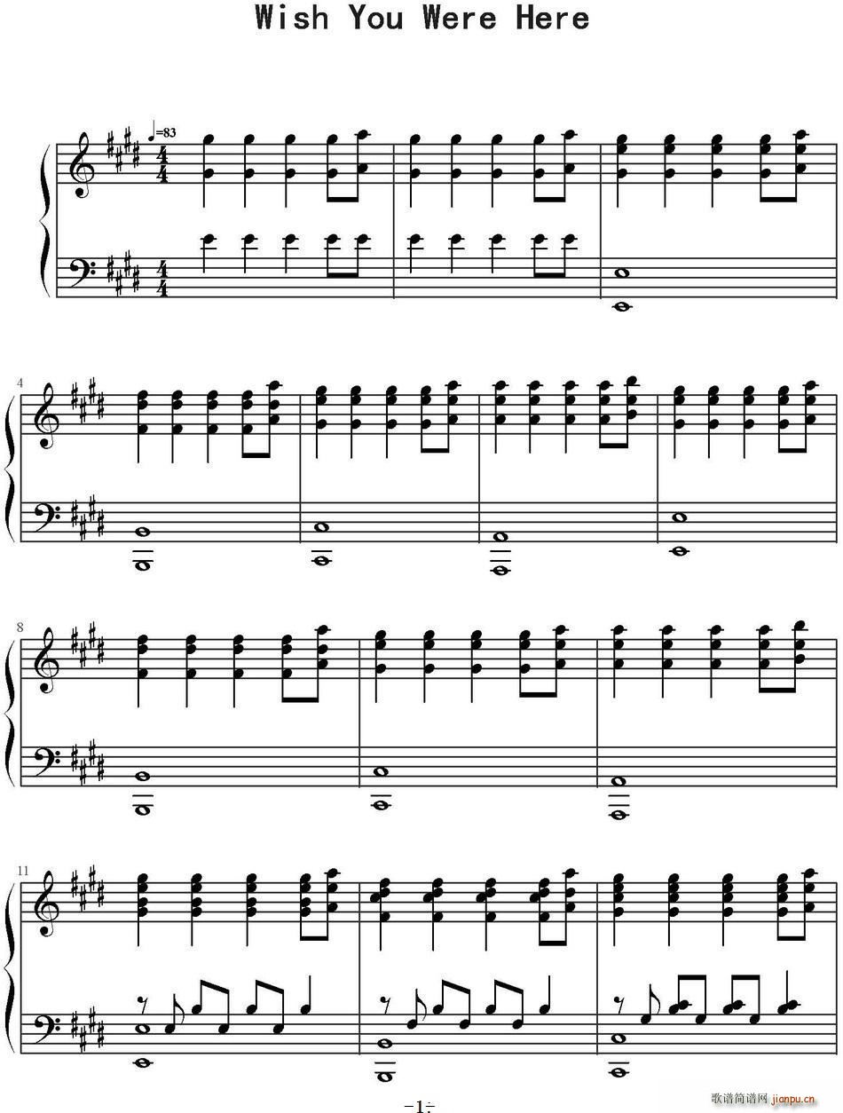 Wish you were here(ʮ�ּ�����)1