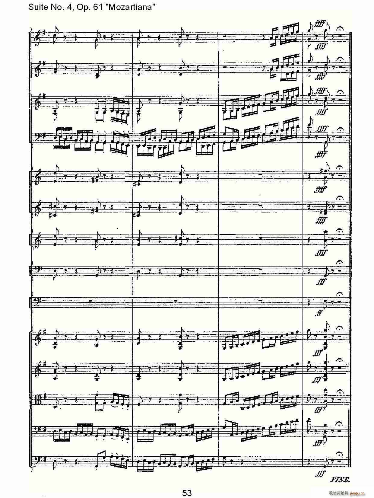 Suite No. 4, Op.61(ʮ�ּ�����)23