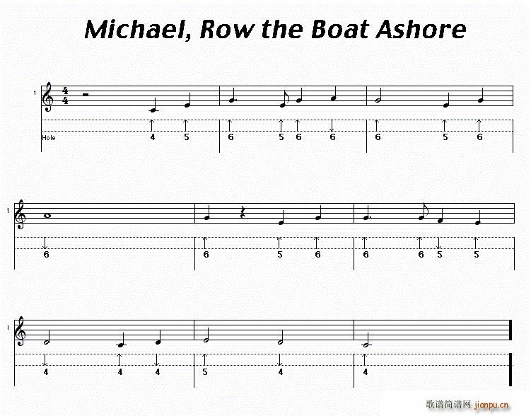Michael Row the Boat Ashore ����˹(�����V)1