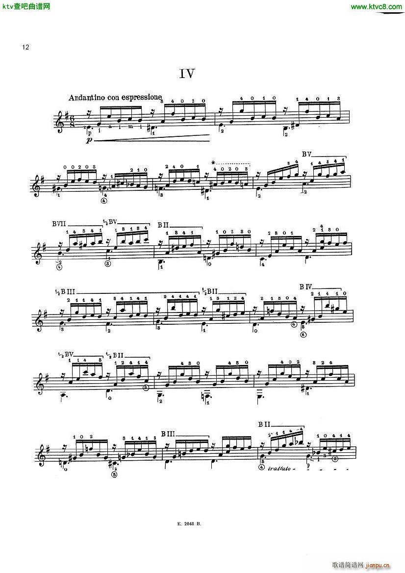 Mauro Giuliani 6 Preludi op 83(����V)11