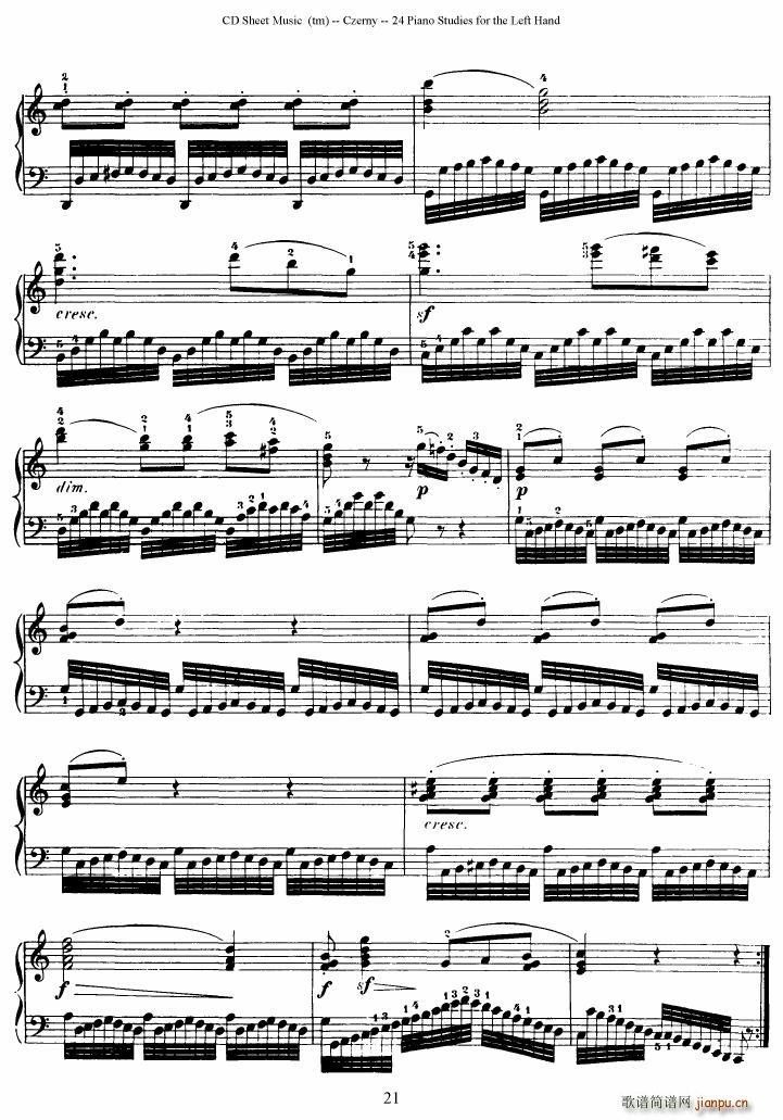 Left Hand Etudes(����V)21