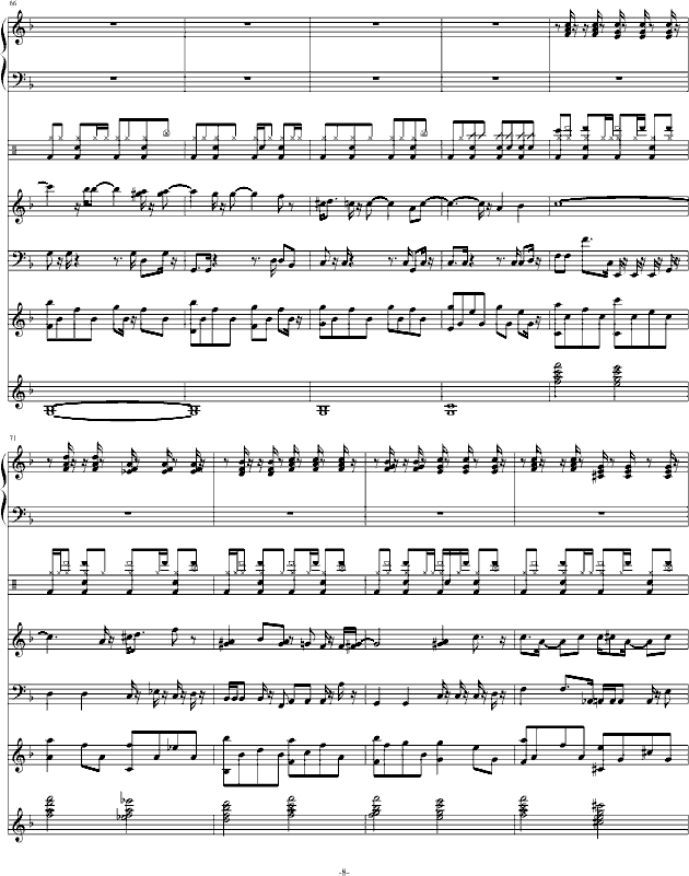 To take on an entirely new look(����V)8