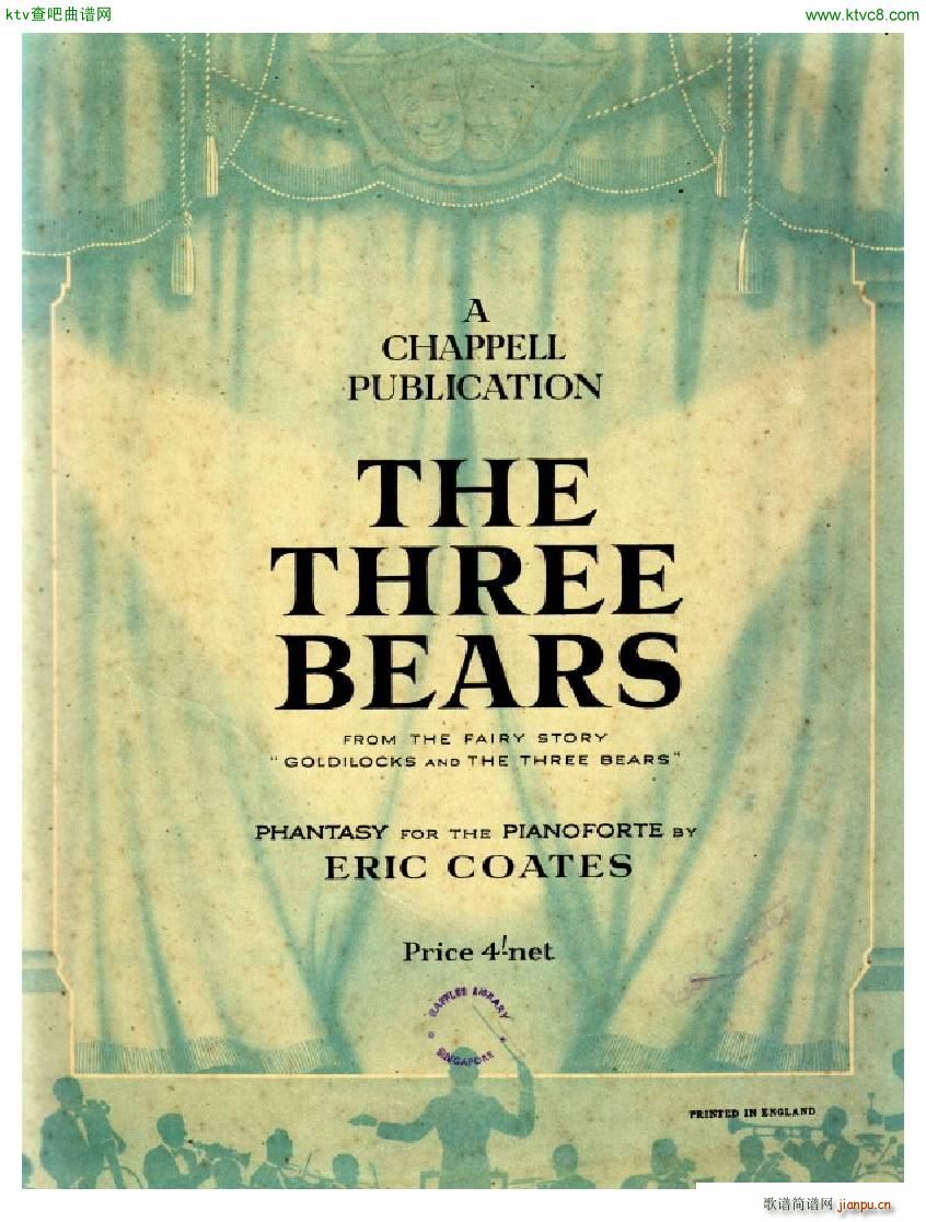 Coates The Three Bears Phantasy(����V)1