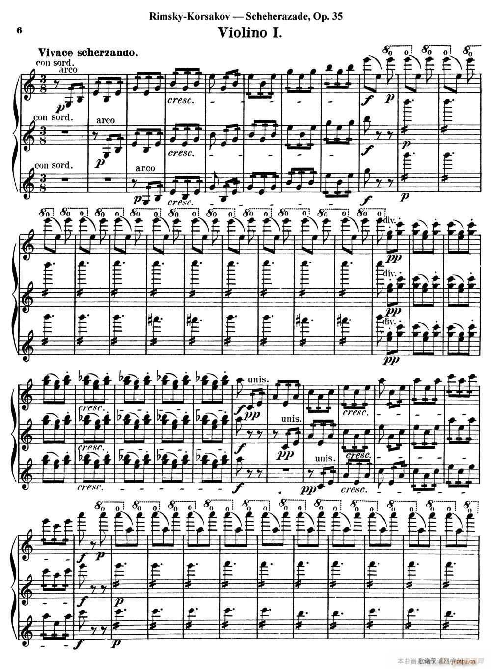 Scheherazade �� Op 35 ��һС����(С�����V)3