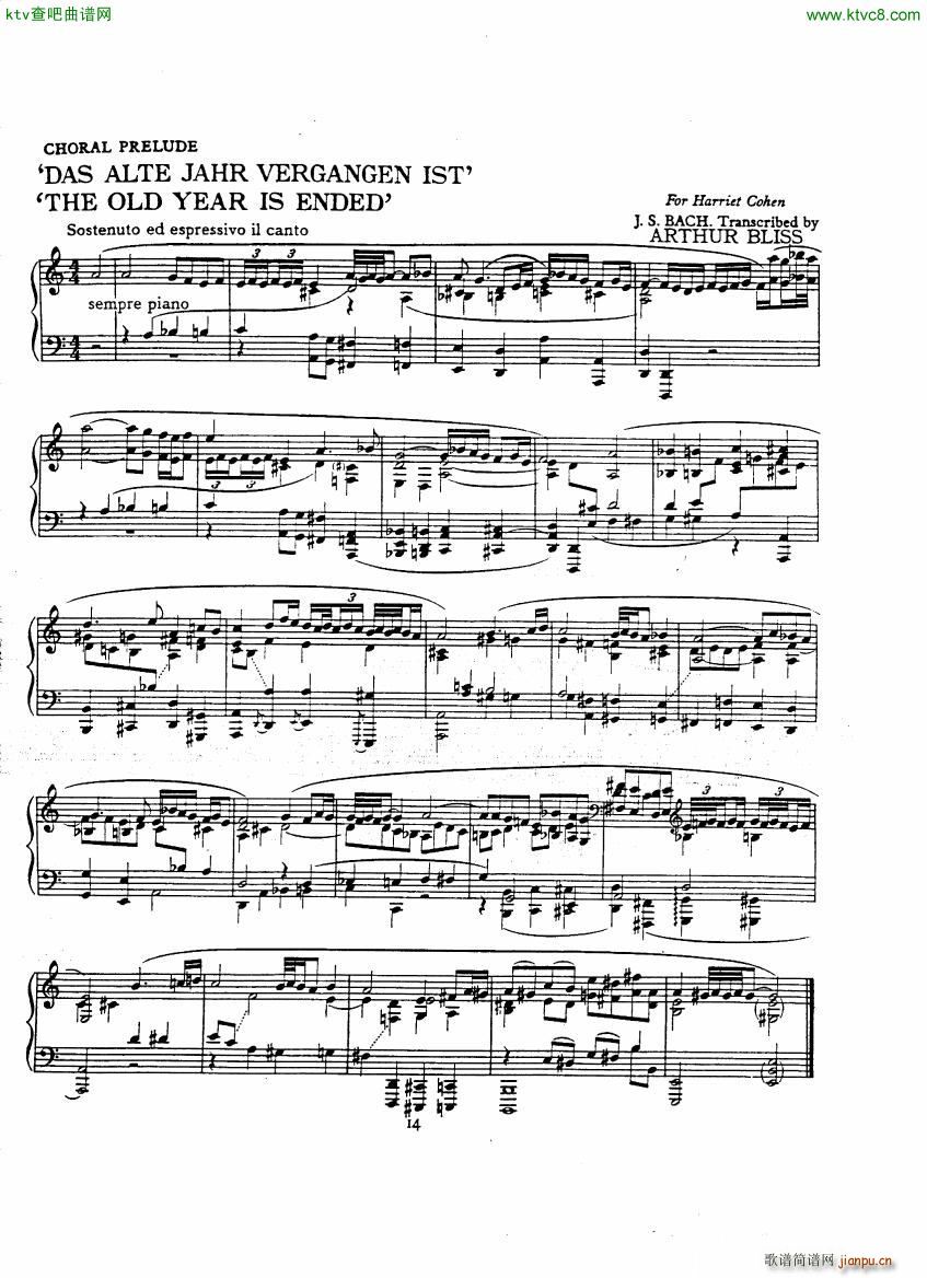 Bach JS A transcription book for Harriet Cohen(����V)17