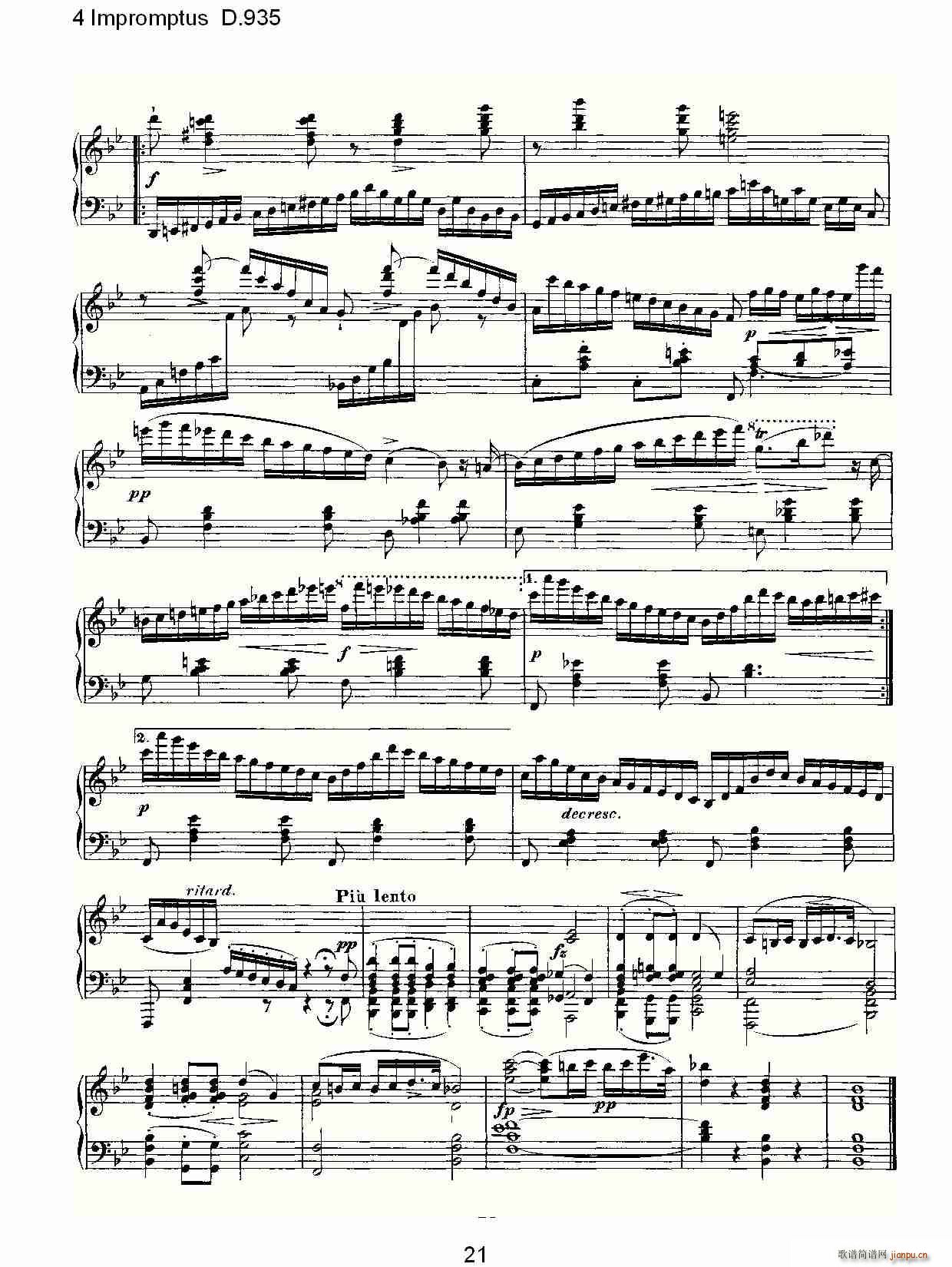4 Impromptus D.935(ʮ�ּ�����)21