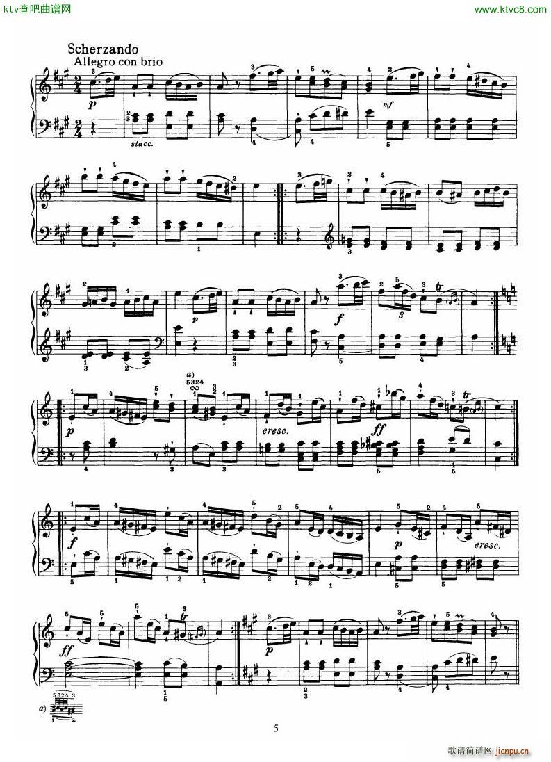 Haydn Piano Sonata No 36 In C(����V)5