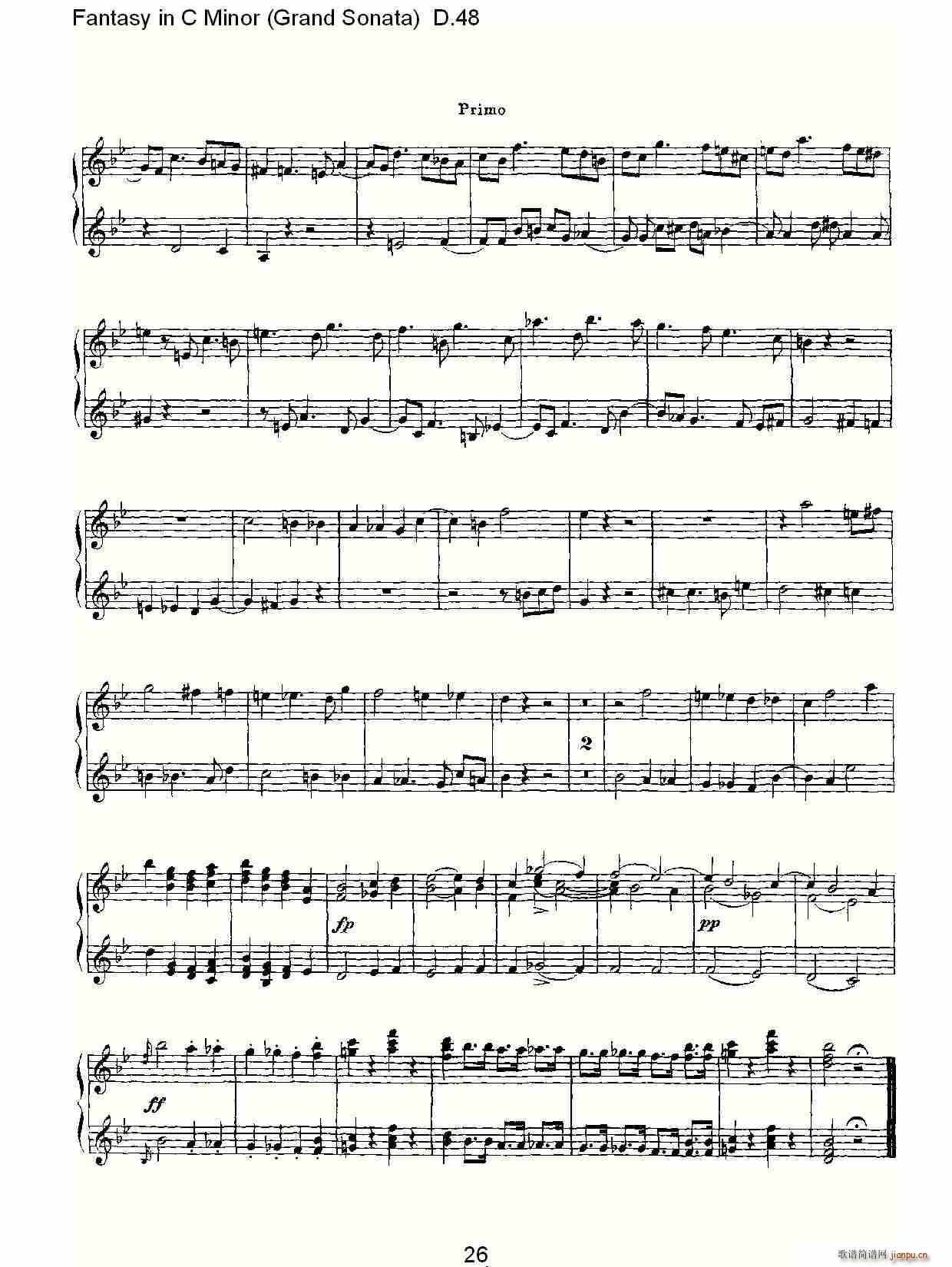 Fantasy in C Minor(ʮ�ּ�����)27