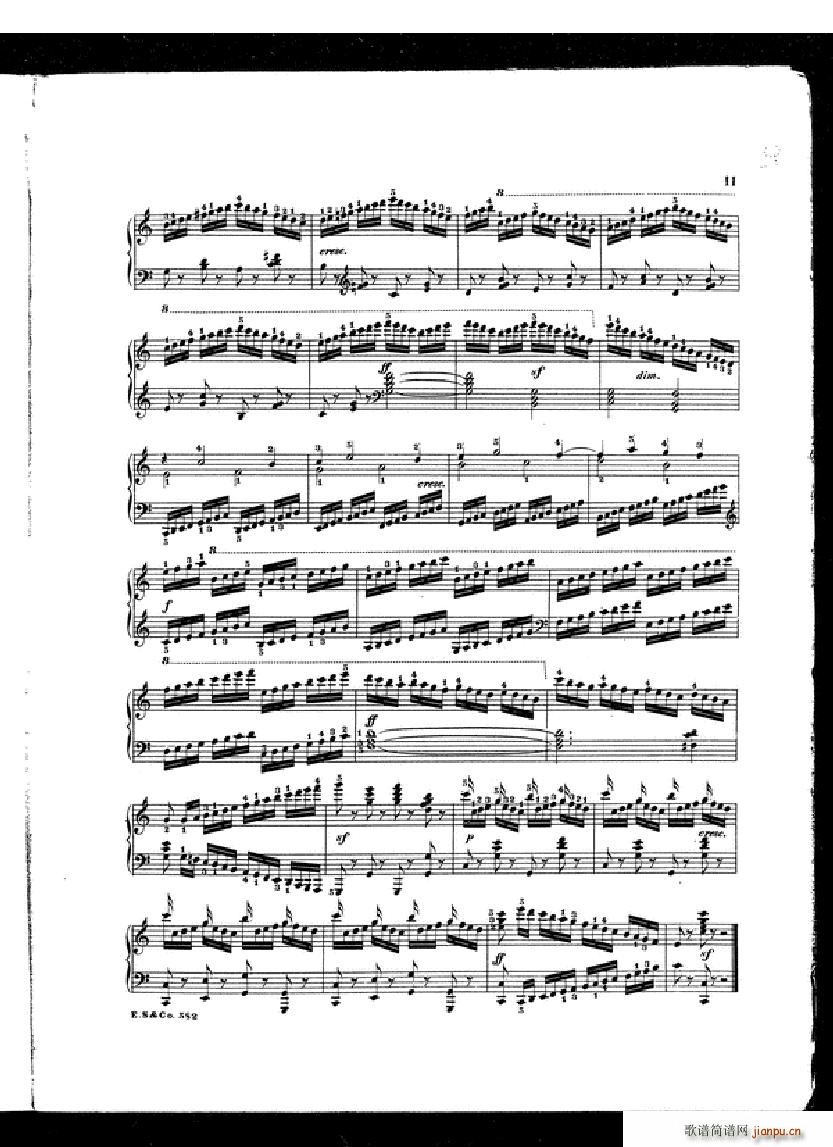 Czerny School of Velocity book 1 Op 299(����V)9