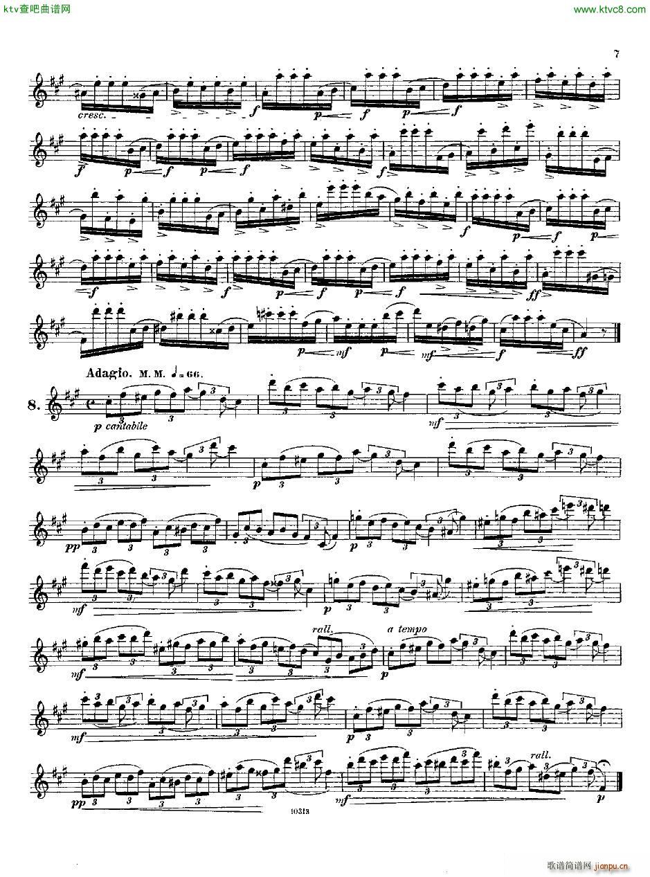 Andersen op 37 Kleine Capricen fl solo(����V)6