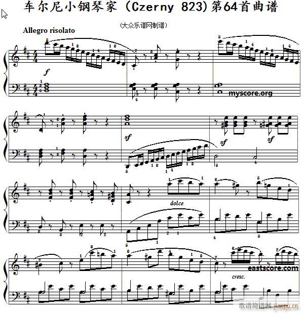 ܇(ch��)���� С��ټ� Czerny 823 ��64�� ��������ʾ(����V)1