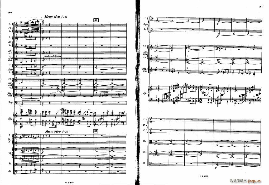Bartok SZ 83 Piano Concerto No1 Full Score ��(����V)40