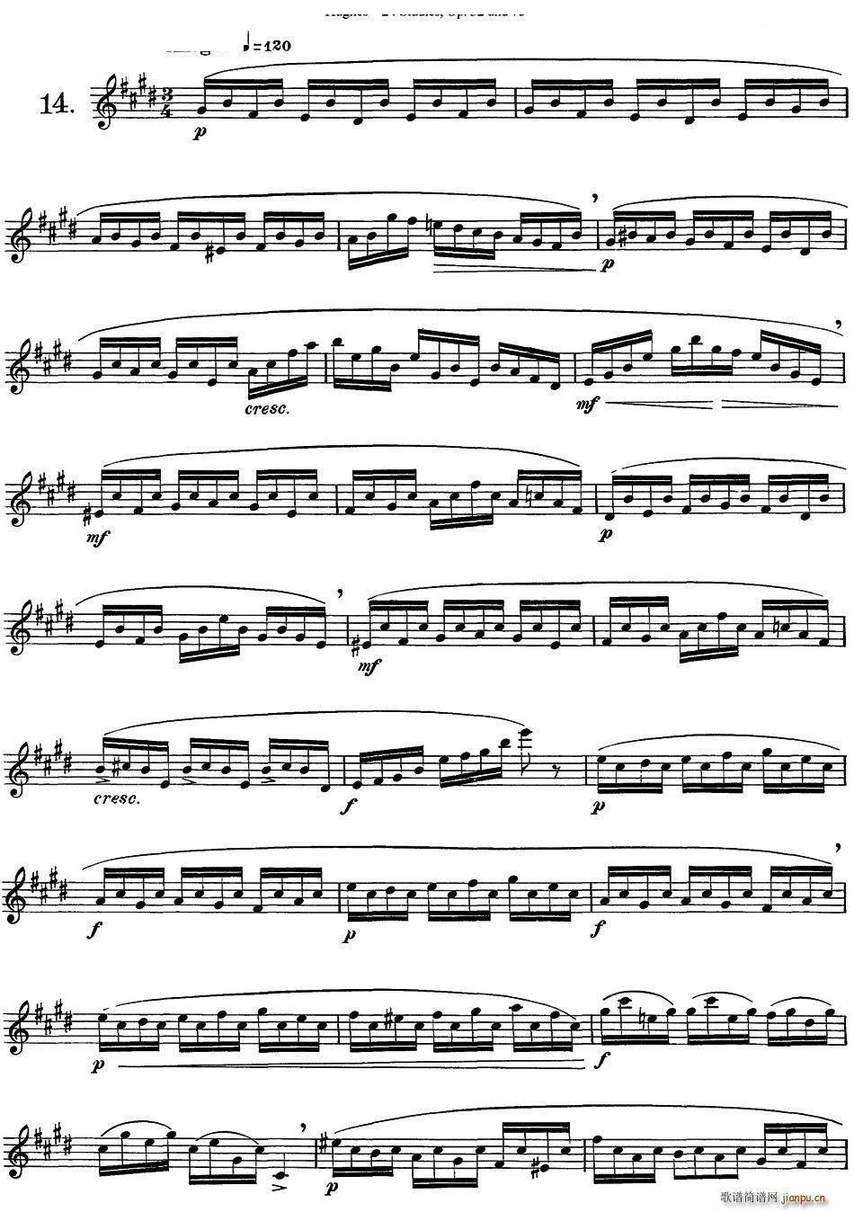 ����˹24���L(ch��ng)�Ѿ�����Op 32 NO 14(�Ѻ��V)1