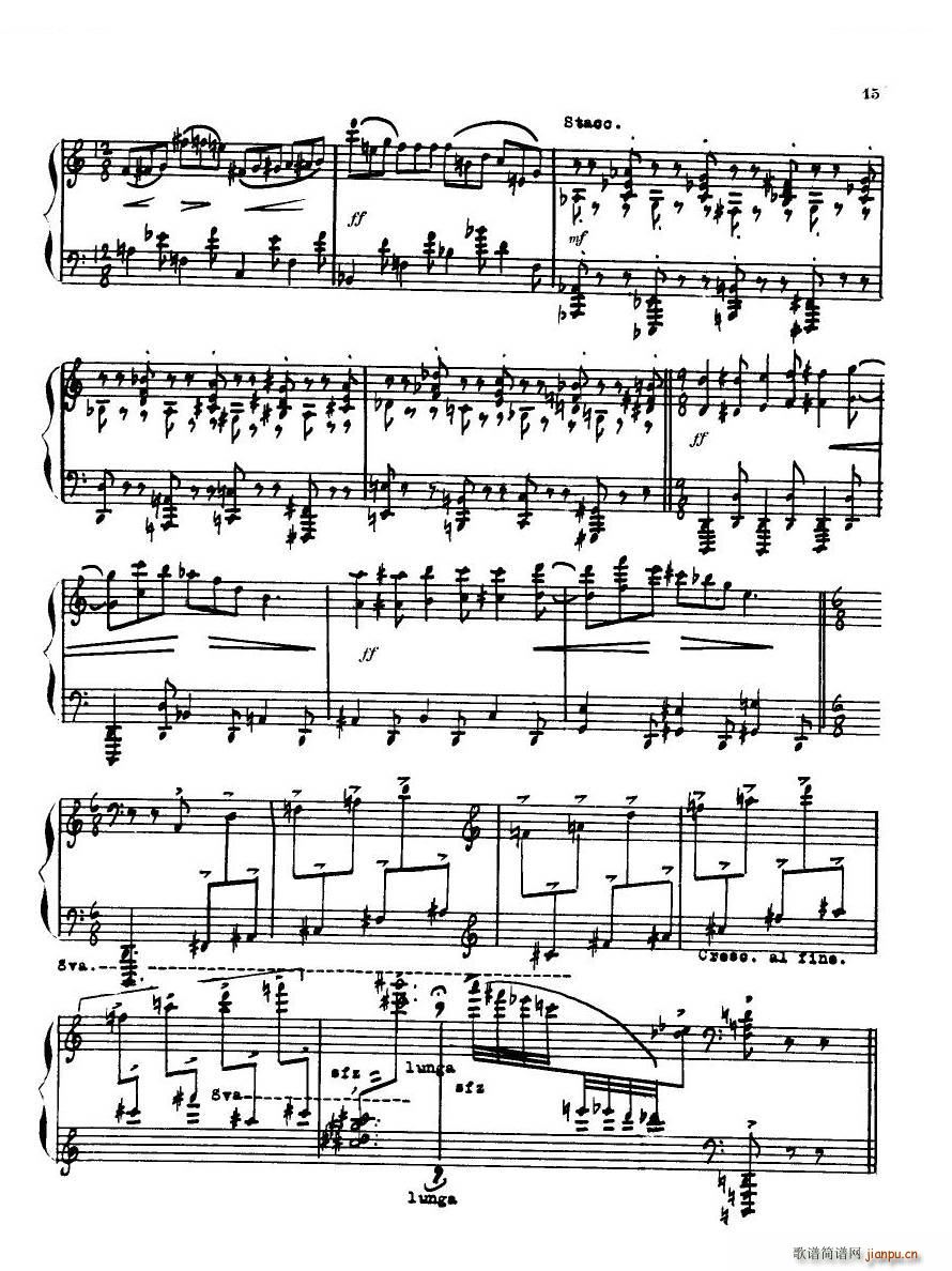 Antheil Piano Sonata No 4 Piano Sonata No 4(ʮ�ּ�����)14