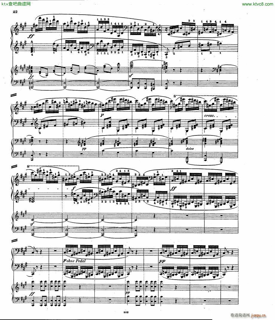 Hummel op 56 Rondo brillant pno orch(����V)21