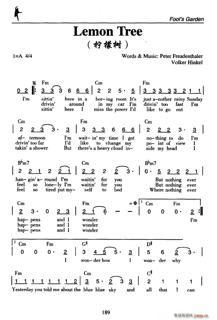 Lemon Tree ���ʘ�(sh��)(ʮ�ּ�����)1