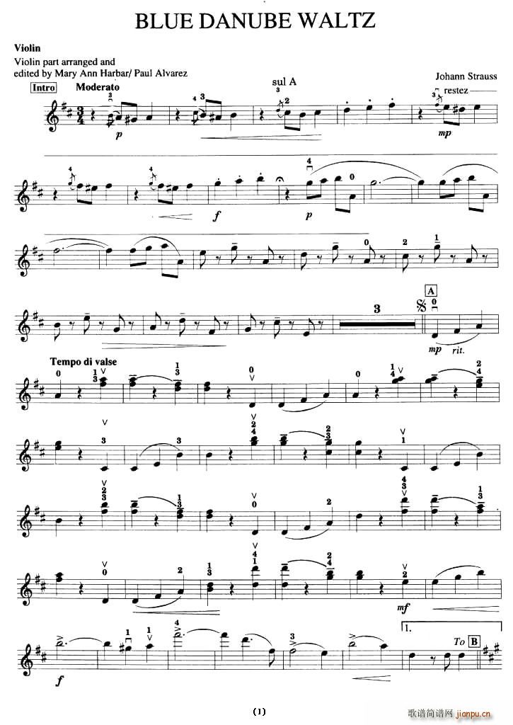 BLUE DANUBE WALTZ(ʮ�ּ�����)1